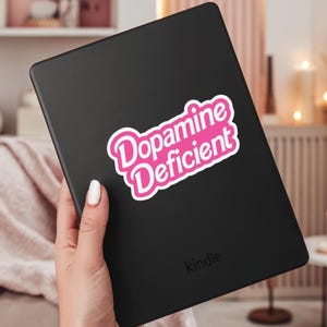 Funny Dopamine Sticker for Neurodivergent Daughter ADHD Awareness Waterproof Decal Mental Health Pride Gift