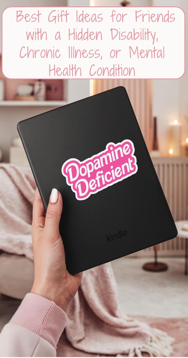 Funny Dopamine Sticker for Neurodivergent Daughter ADHD Awareness Waterproof Decal Mental Health Pride Gift