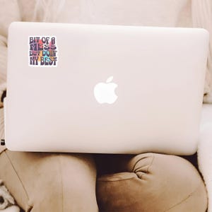 for Friend ADHD Sticker Funny Executive Dysfunction Laptop Decal