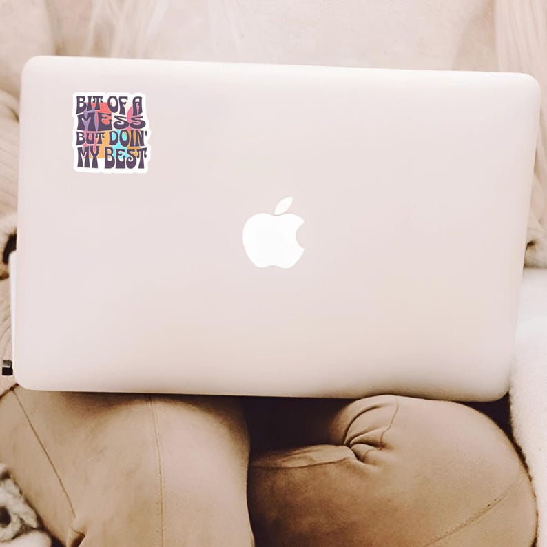 for Friend ADHD Sticker Funny Executive Dysfunction Laptop Decal