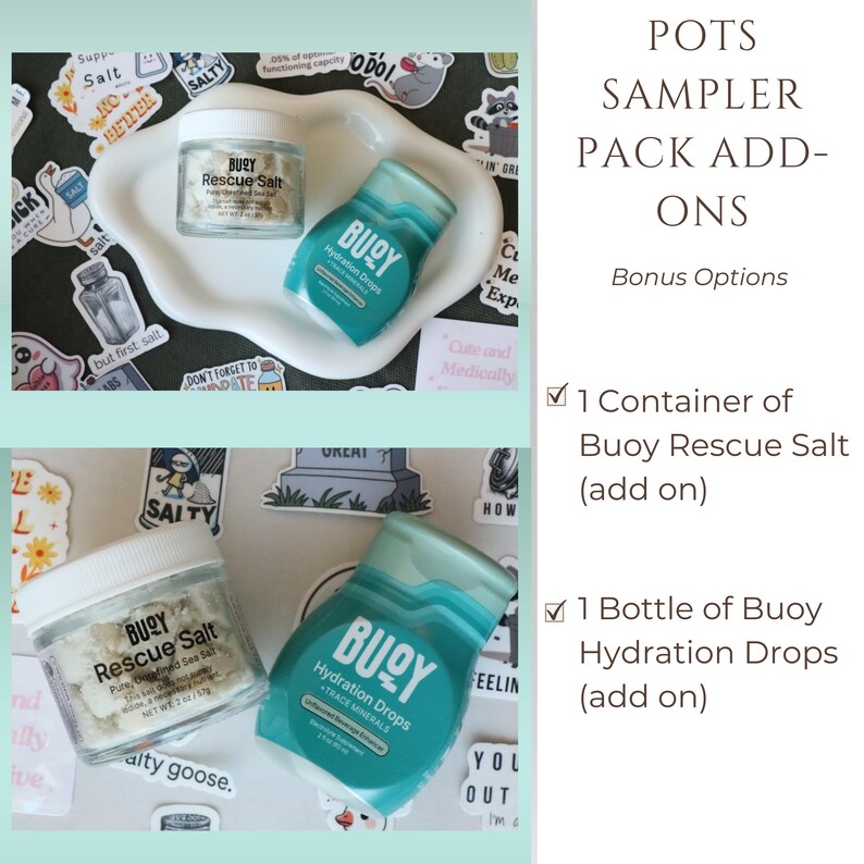 Electrolyte Hydration Samples for POTS Mothers Day POTS Syndrome Self Care Box Thoughtful Chronic Illness Flare Day Gift Idea for Spoonie