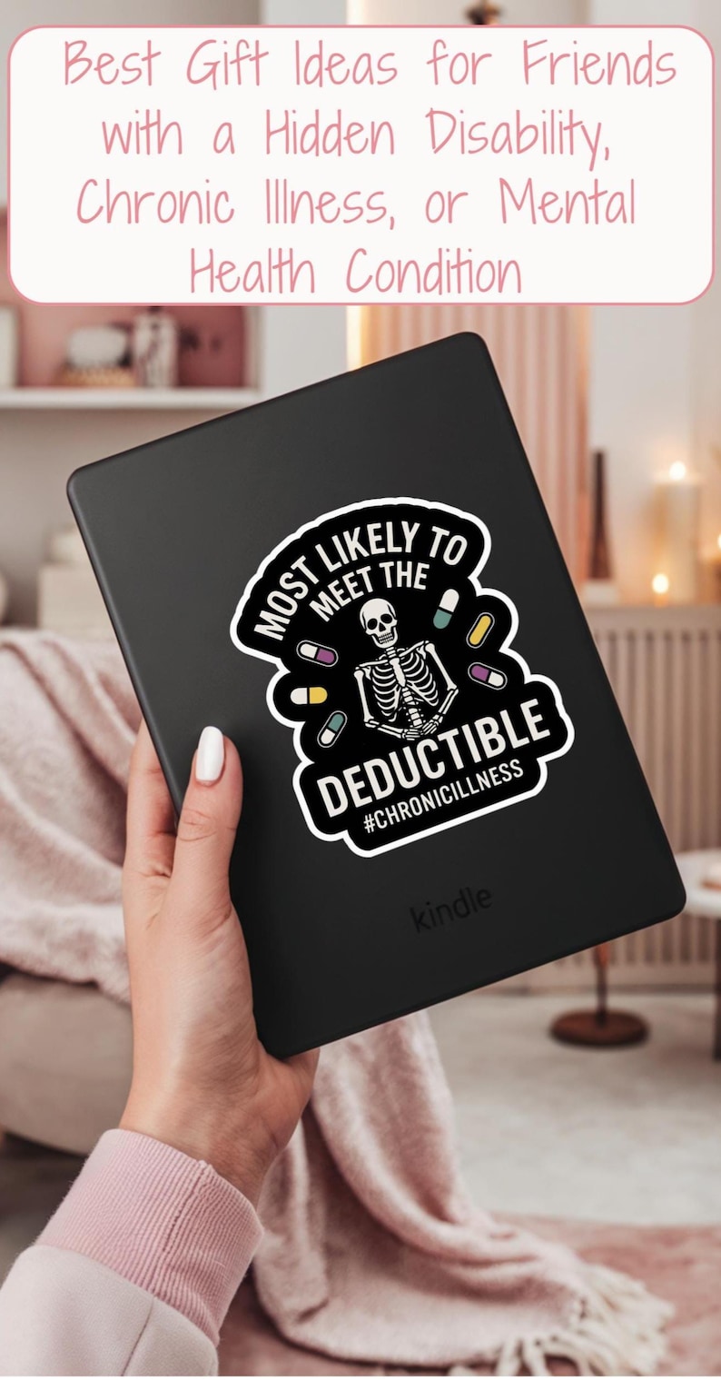 Funny Chronic Illness Humor Laptop Decal