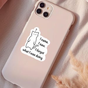 Sticker for Forgetful Friend Waterproof Laptop Decal for Hidden Disability ADHD Humor Gift Idea for Wife ADHD Sticker Funny Mental Health