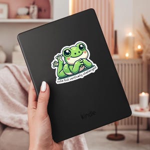 POTS Frog Sticker Funny POTS Syndrome Gift Idea for Wife Dysautonomia Decal Chronic Illness Spoonie Humor Small Gift for Coworker with POTS