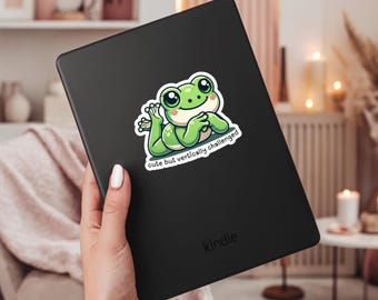 POTS Frog Sticker Funny POTS Syndrome Gift Idea for Wife Dysautonomia Decal Chronic Illness Spoonie Humor Small Gift for Coworker with POTS