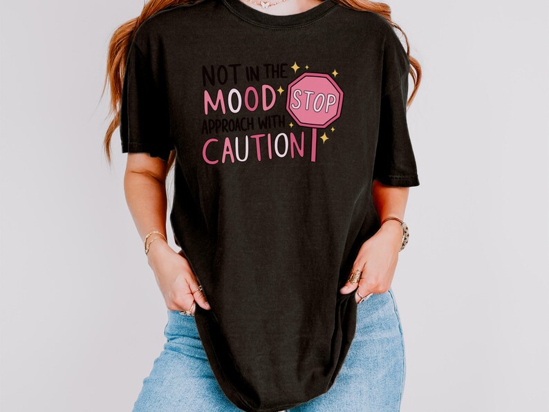 Funny Comfort Tee for Short Tempered Friend or Daughter No Patience Introvert and Mental Health Awareness Gift Idea Chronic Illness TShirt