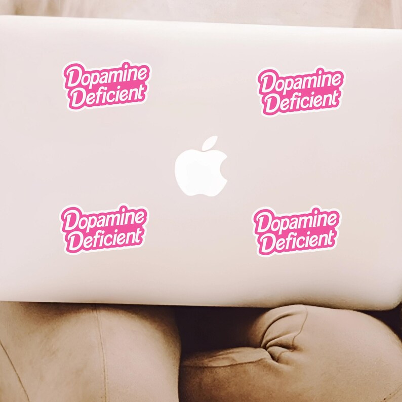 ADHD Dopamine Decal for Daughter Funny Hidden Disability Pride Gift Idea Mental Health Waterbottle Sticker
