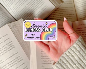 POTS Sticker Funny Chronic Illness Decal Sarcastic Kindle Decal for Friend Invisible Illness Humor Gift Idea for POTS Syndrome Nurse Vinyl