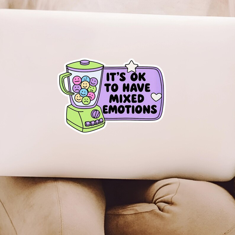ADHD Sticker Funny Anxiety Disorder Decal Waterproof BPD Phone Vinyl ...