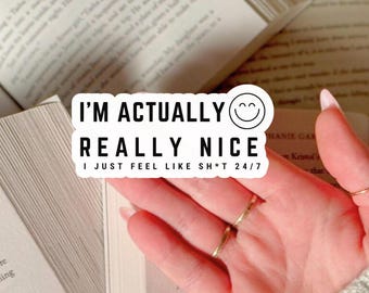 Chronic Pain Sticker Funny Fatigue Chronic Illness Humor for Awareness Relatable Hidden Disability Gift Idea for Friend Flare Day Gift Idea