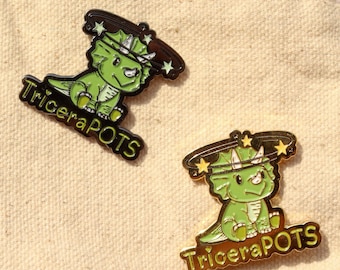 TriceraPOTS Pin for POTS Syndrome Funny Hidden Disability Pride Pin for Daughter POTS Awareness Humor Chronic Illness Gift Idea for Spoonie