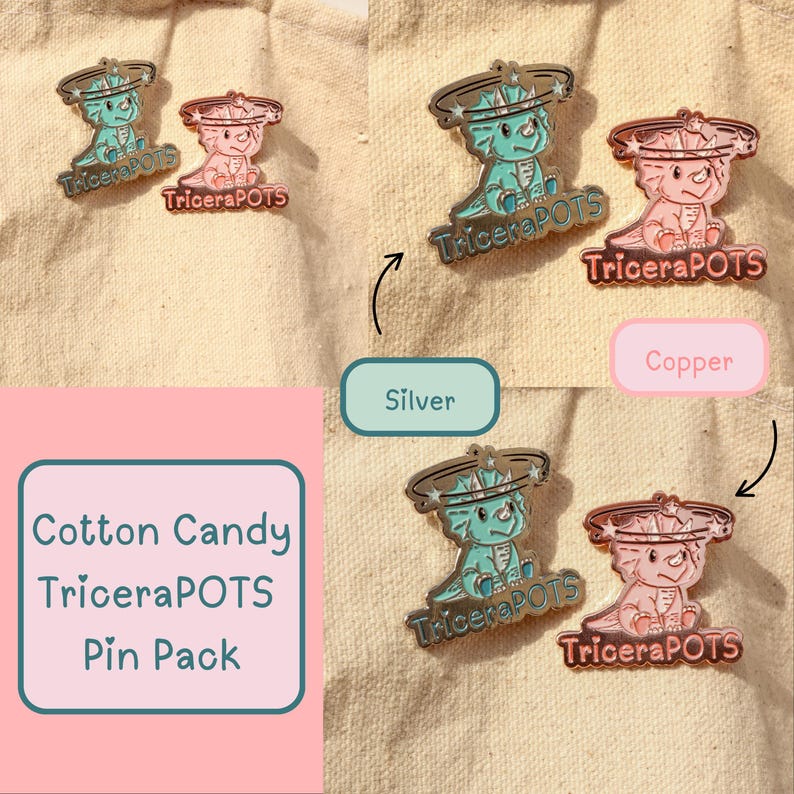 Chronic Illness Gift Idea for Spoonie POTS Syndrome Gift Funny POTS Pin for Daughter Hidden Disability Pride Quirky Dinosaur POTS Awareness