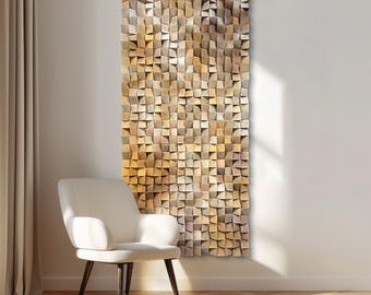 Wooden Wall Panels, Wooden Wall Panels, Walnut Panels, Wood Wall Art, Modern Wood - Any Design and Colour