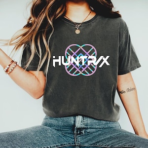 Demon Hunters Logo Shirt, Huntrix Kpop Shirt, Huntrix Merch Shirt, Kpop idol group Merch Shirt, Kpop Group Merch, For Huntrix Fan, Kpop Gift