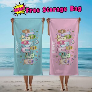 Bath Towels Beach Towel That Turns Into A Bag Tie-Dye Convertible