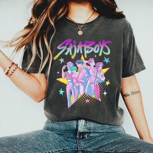 Saja Boys Kpop T-shirt, Demon Hunters Shirt, Saja Boys Merch Shirt, Kpop idol group Merch Shirt, Kpop Group Merch, For Saja Boys Fan Gift