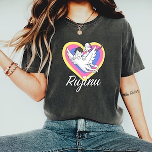 Rujinu Demon Hunters Kpop Shirt, Rujinu Tshirt, Huntrix Kpop Shirt, Huntrix Merch Shirt, Funny KPDH Tee, Kpop Group Merch, For Huntrix Fan