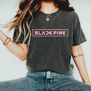 BlackPink Logo Shirt, BlackPink Kpop Shirt, BlackPink Merch Shirt, Kpop Group Merch, BlackPink Concert Outfit, Blackpink World Tour Tee