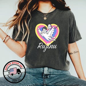 Rujinu Demon Hunters Kpop Shirt, Rujinu Tshirt, Huntrix Kpop Shirt, Huntrix Merch Shirt, Funny KPDH Tee, Kpop Group Merch, For Huntrix Fan