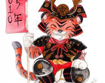 New Year Tiger 2010 - Print