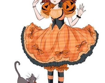 Autumn Lolita (print)