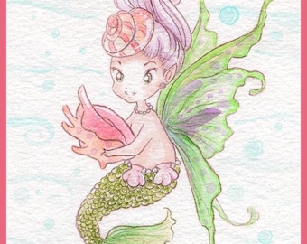 Mermaid Fairy (print)