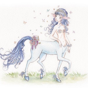 Lady Centaur (print)