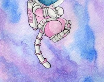 Floating in Space - Print