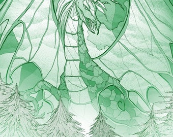 Summer Dragon (print)