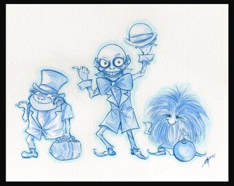 Going My Way - (print) Gallery 999 Haunted Mansion Tribute
