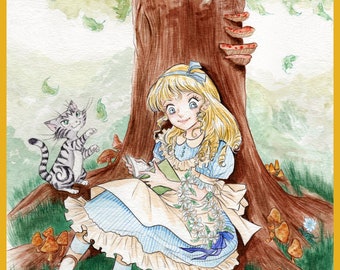 Alice and Dinah (print)