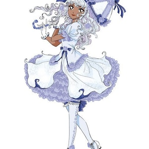 Blue Belle Gothic Lolita (print)