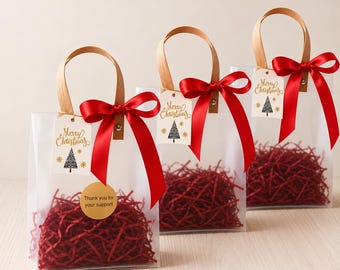 Sacs cadeaux de Noël, sacs cadeaux de Noël, cadeaux d'entreprise, cadeaux de fête de Noël, cadeaux pour les employés, sacs cadeaux de Noël personnalisés