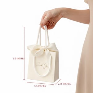 Boho favors baby shower, boho baby shower gift bags, ivory baby shower, ivory gift bags, boho elegant gift bags, bags with bow