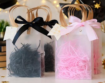 Graduation favor bags, graduation party bags, personalized graduation gift bags, graduation party