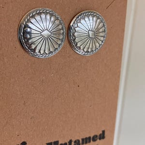 Concho Earring studs