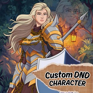DND, Benutzerdefinierter DND-Charakter, DnD-Charakter, Fantasy-Charakter-Promission, Dungeon and Dragons, DnD-Auftrag, Custom-Fantasycharakter, RPG