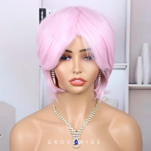 A3! Muku Sakisaka-pruik - roze korte pruik met stekels, kort haar zomergezelschap,cosplay-pruik!