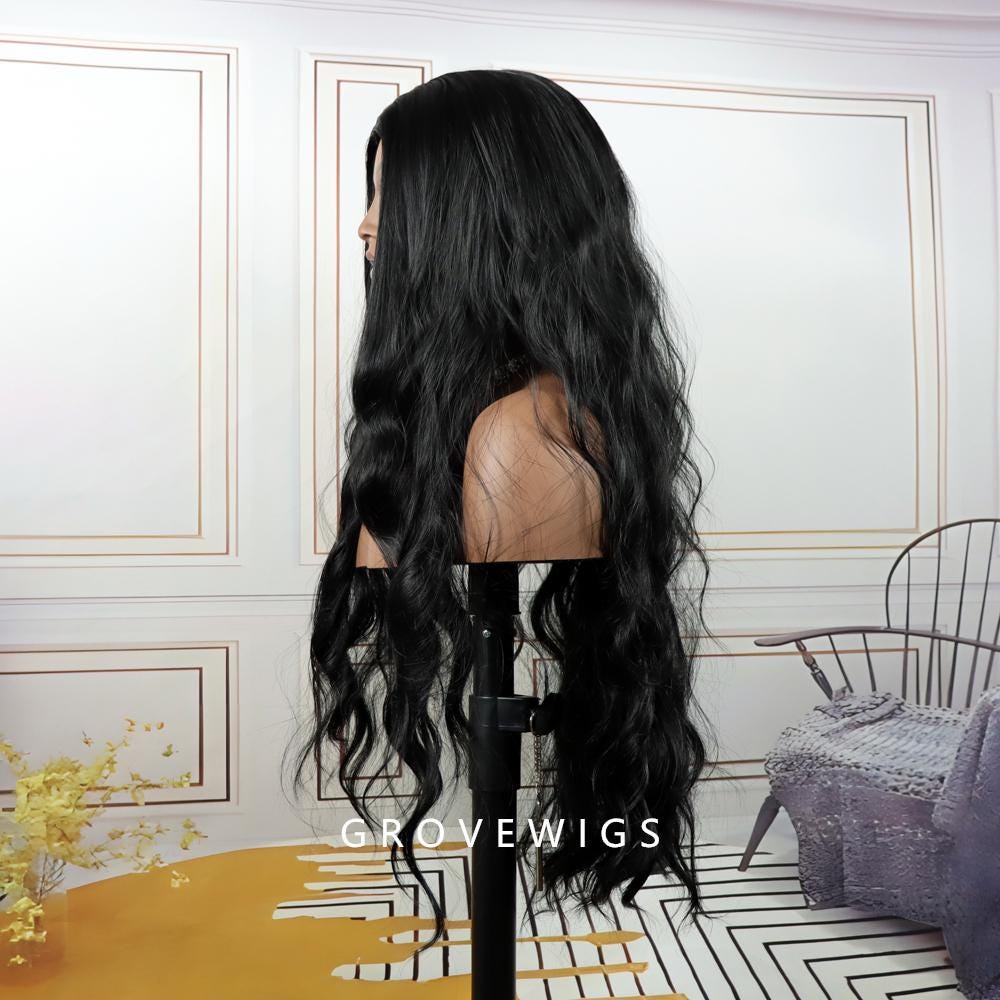 Black Wig ,natural and Realistic Arrival Women Wig Black  display picture 2