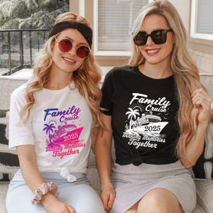 Family Cruise 2025 Sweatshirts, Adults Kids Family Cruise T-shirt, Matching Family Cruise Shirts and Hoodies, Making Memories Together Tees