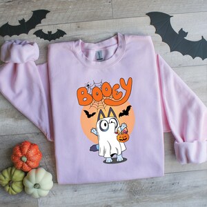 Booey Halloween Sweatshirt, Spooky Cartoon Shirt, Halloween Family Match Shirts, Halloween Horror Kids T-Shirts