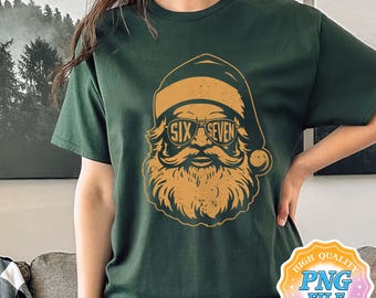 Santa 67 PNG, Christmas Funny Six Seven Meme Designs, Viral Quote Gen Z, Tiktok Trend, 67 Christmas Png, Christmas Saying