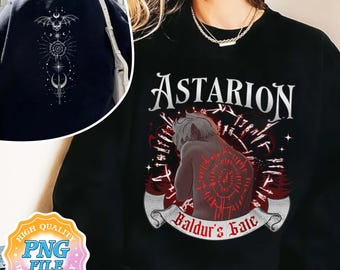 Download digitale di Astarion Baldur's Gate PNG, download istantaneo di Astarion Baldurs Gate 3, clipart PNG di Astarion High Elf, Dungeons and Dragons