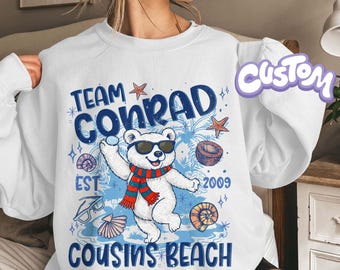 Team Conrad Junior Mint Bear digitale png-download, we zullen altijd zomer hebben directe download,, Team Conrad Belly png, TSITP Cousins Beach