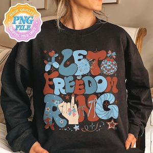 Let Freedom Ring PNG Digital Download, We the People Like to Party, 4th of July Bridesmaids Gifts, Independence Day Bach, Red White and I Do