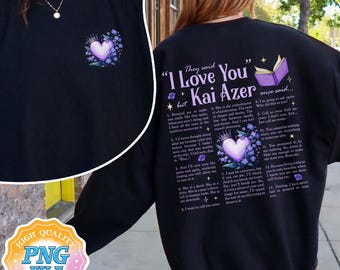 Te amo en Powerless PNG Descarga digital, Kai Azer Powerless PNG, Kai y Paedyn Quotepng, Diseños de camisetas Powerless.