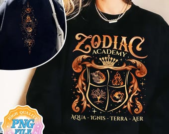 Zodiac Academy Allsmäktige Sovereign Society PNG Digital Nedladdning, Bokälskare Gåva, Fantasy Reader PNG DTF, Professor Orion, Himmelska Arvingar