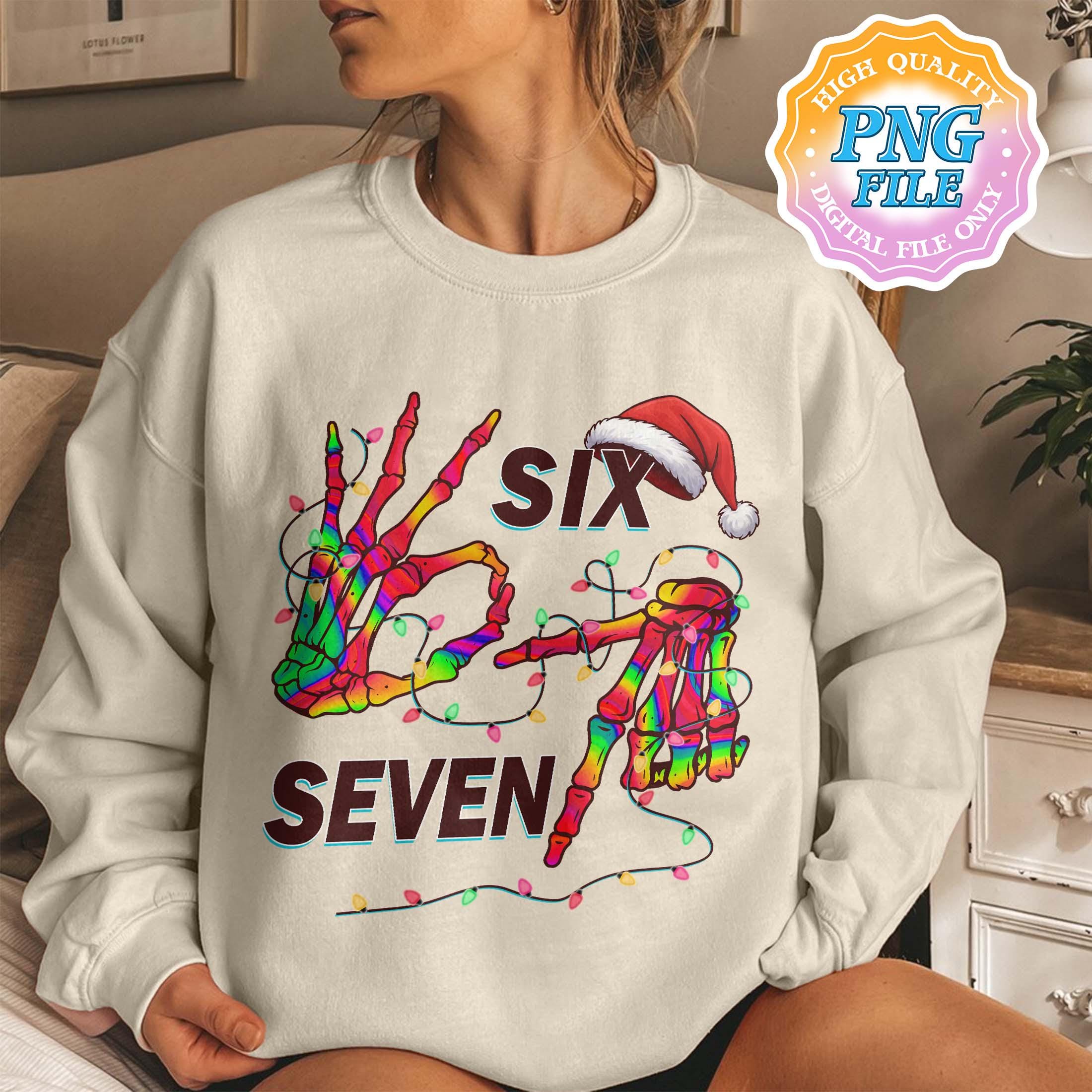 Christmas 67 Meme PNG, Six Seven 67 Meme Skeleton PNG, Funny Skeleton ...