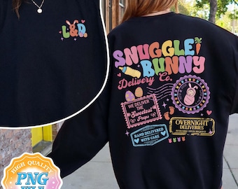 Snuggle Bunny Delivery Co PNG Digital Download, Labor and Delivery Easter PNG Design, Cute Bunnies L&d Nurse Digital Download, Easter Bunny
