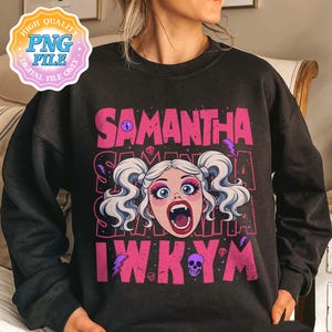 Samantha IWKYM PNG Digital Download, Dungeon Crawler Bookish Instant Download, DCC Merch Design